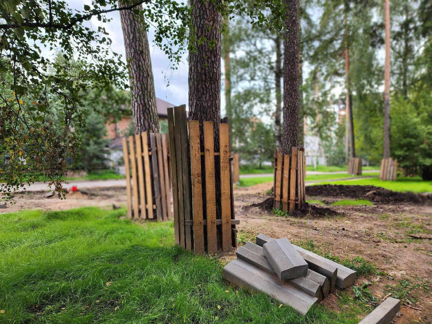 королёв, благоустройство сквера на пушкинской, администрация городского округа королев ,