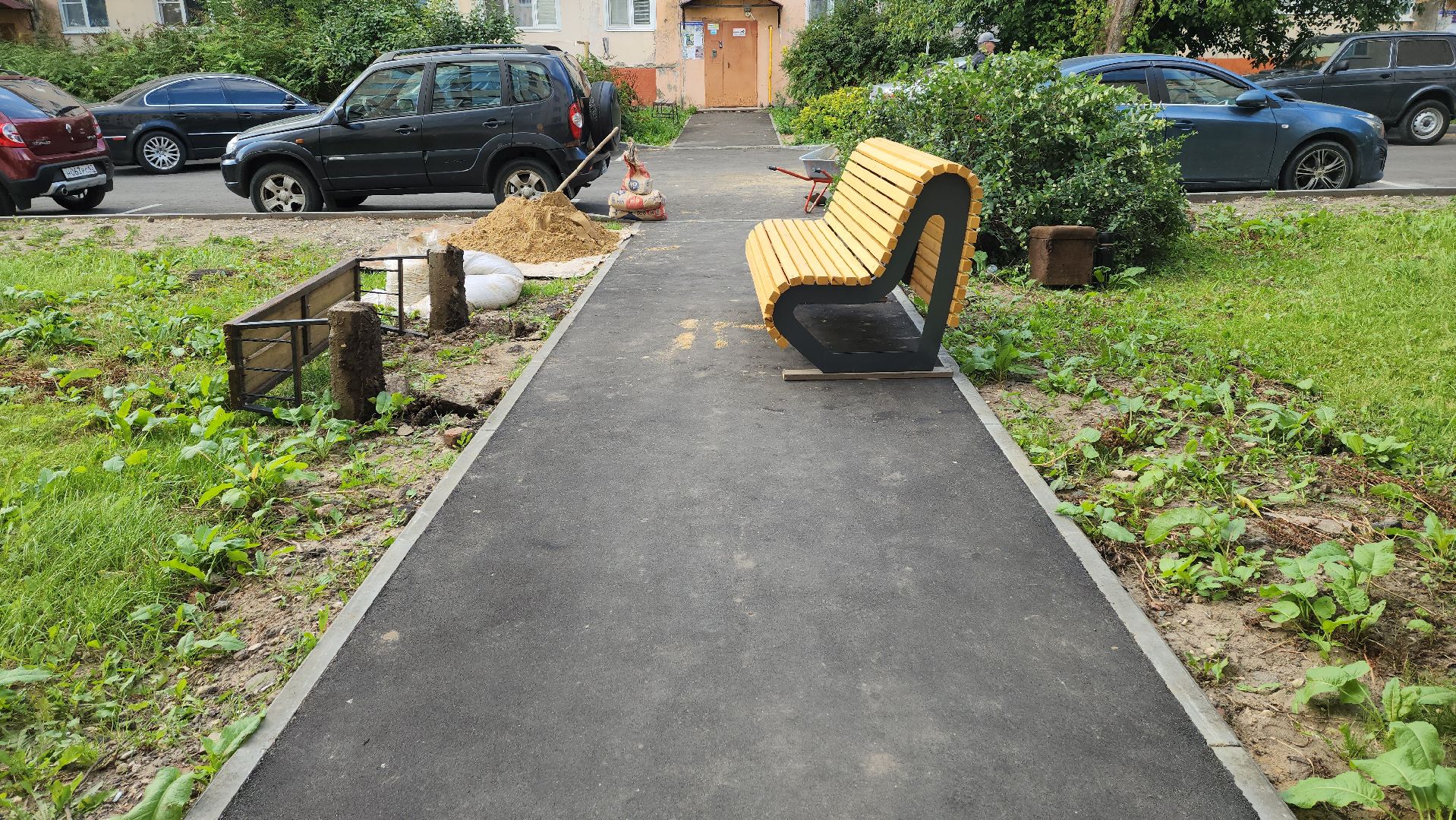 луховицы, комплексное благоустройство двора, комфортная городская среда,