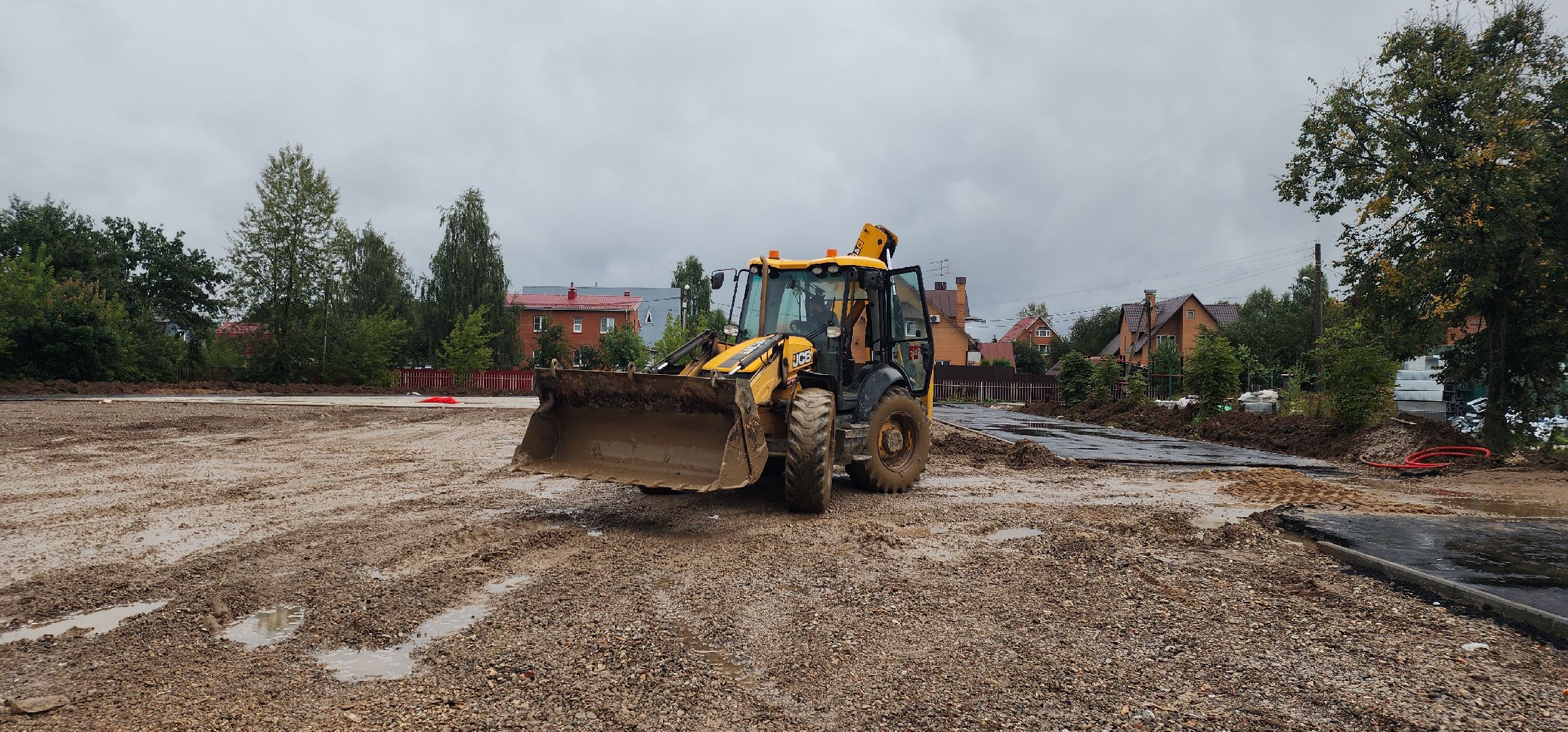 Благоустройство, Капитальный ремонт школы Голицыно, Строительство, Образование ,
