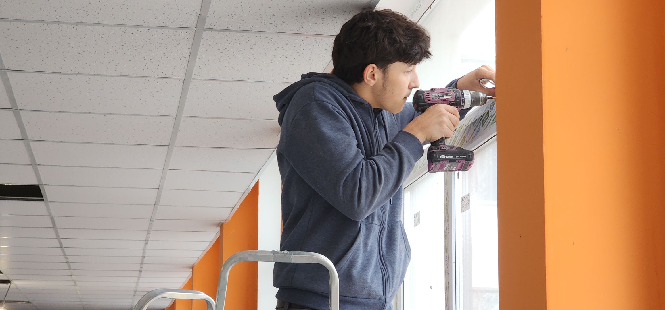 Благоустройство, Капитальный ремонт школы Голицыно, Строительство, Образование ,