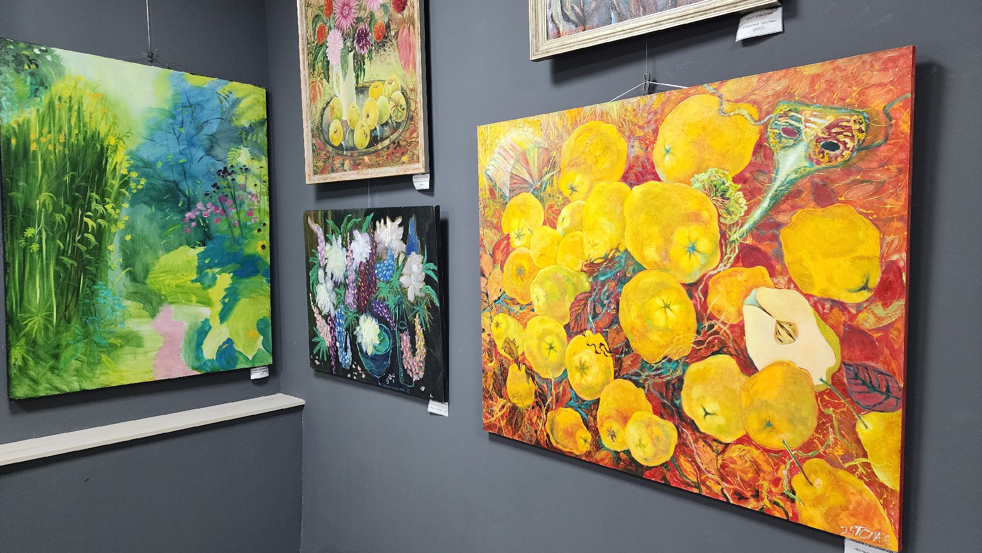 вертикалки, правдинский, пушкинский, живописцы, художественная выставка, картины маслом, союз художников подмосковья,сад, дивный сад,