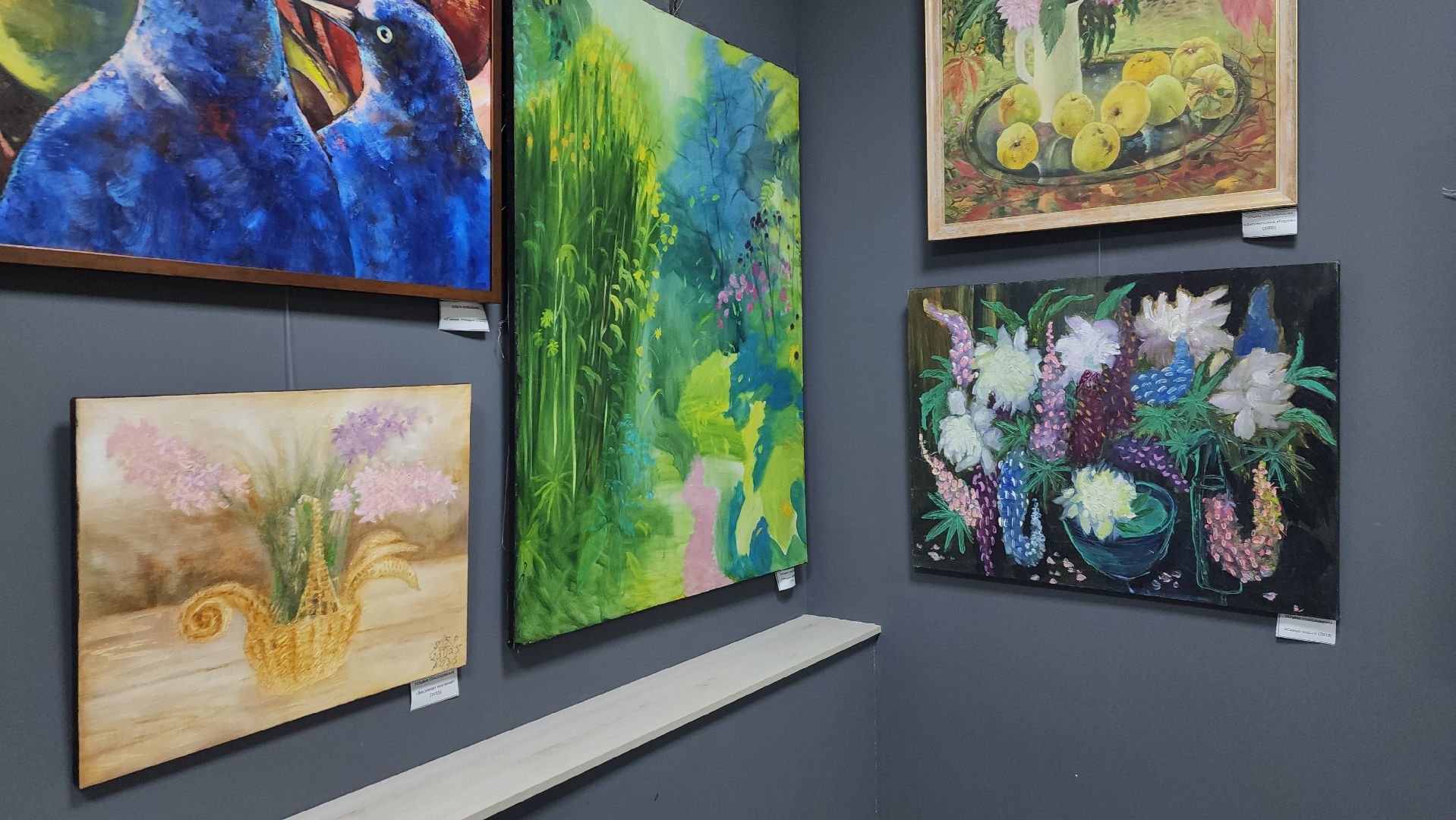 вертикалки, правдинский, пушкинский, живописцы, художественная выставка, картины маслом, союз художников подмосковья,сад, дивный сад,