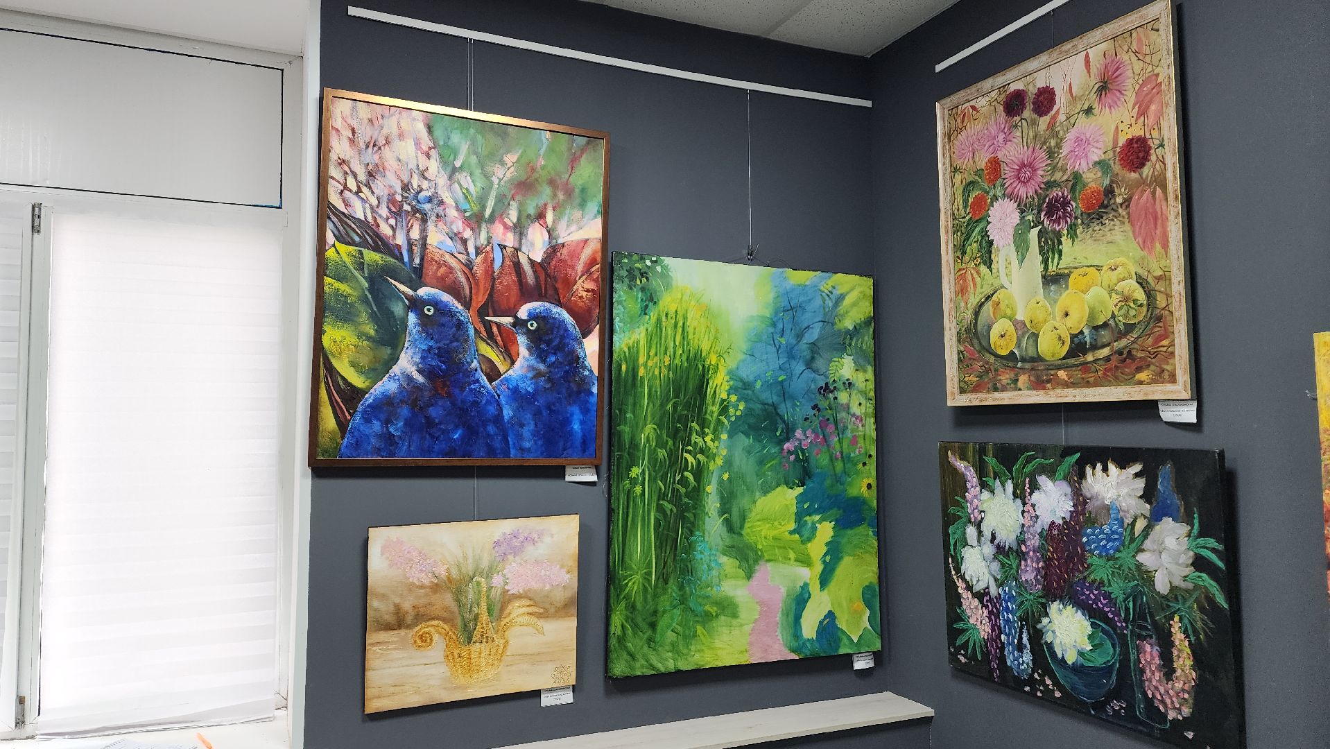 вертикалки, правдинский, пушкинский, живописцы, художественная выставка, картины маслом, союз художников подмосковья,сад, дивный сад,