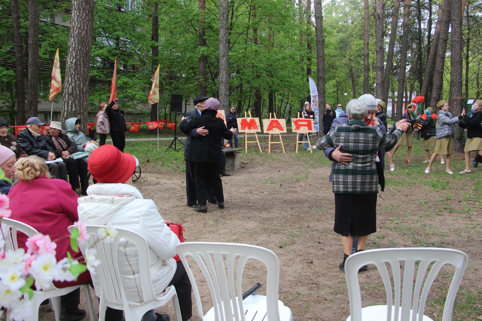 День двора, Протвино, День победы, волонтеры, праздник