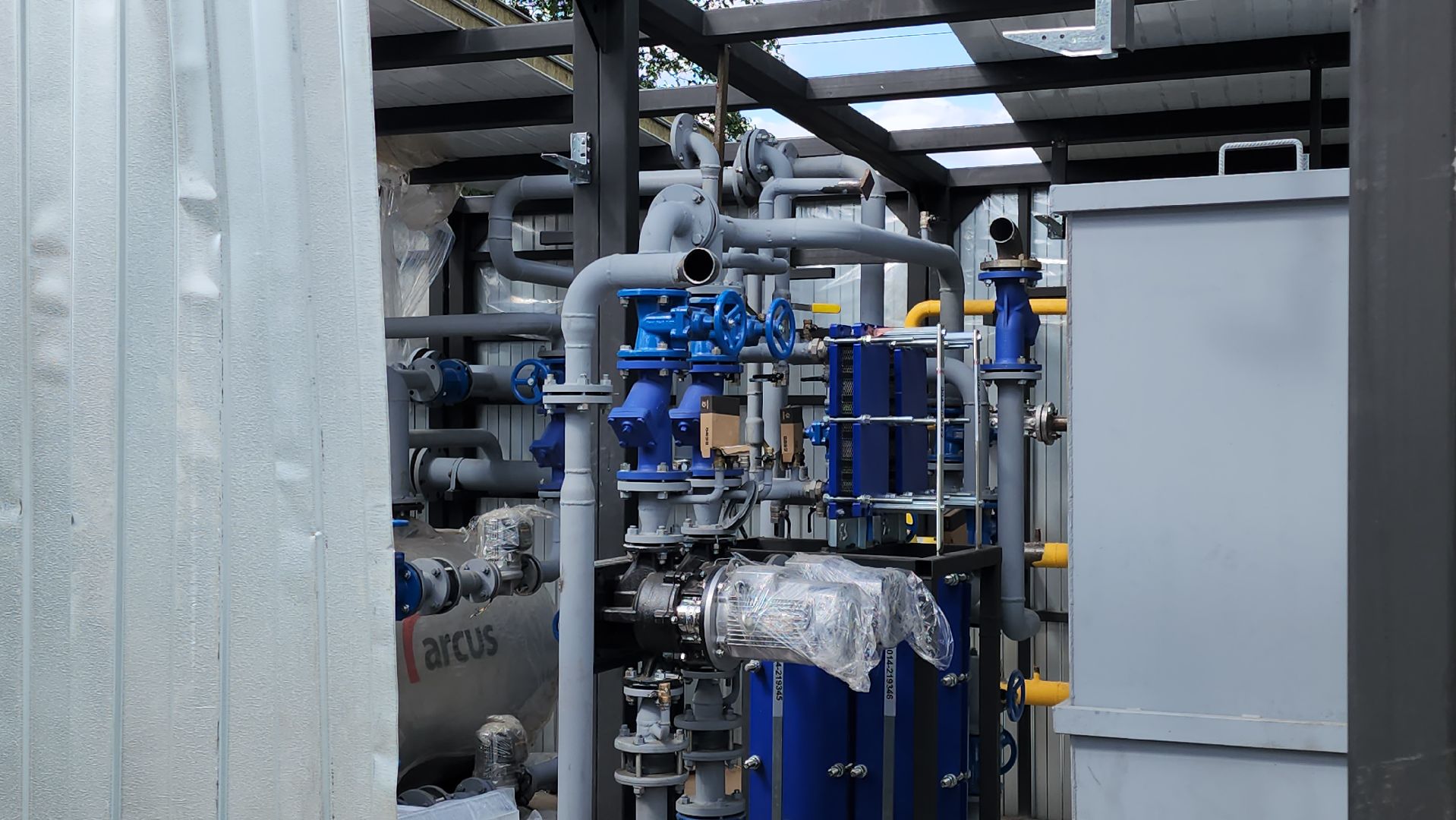 кашира, бмк, котельная, теплоснабжение, монтаж оборудования, горячая вода,