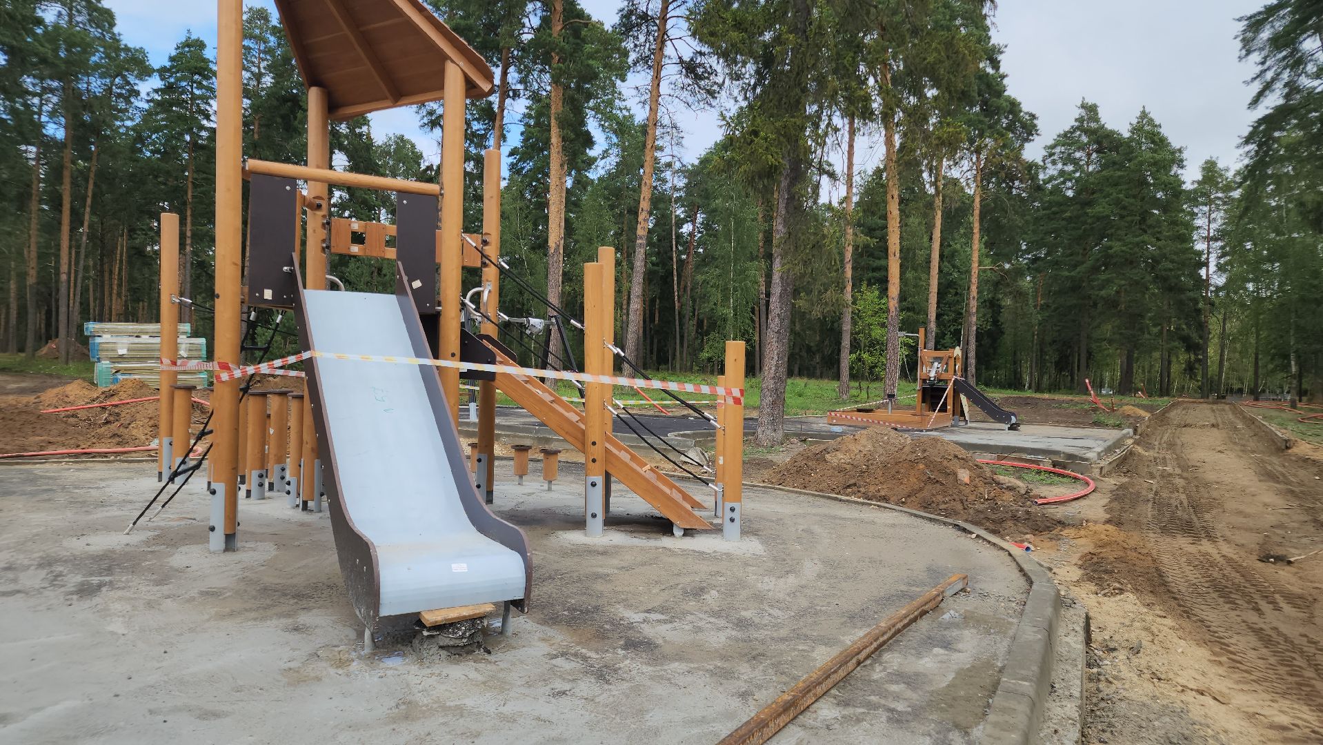 парки в лесу, орехово-зуево, парковский лес,