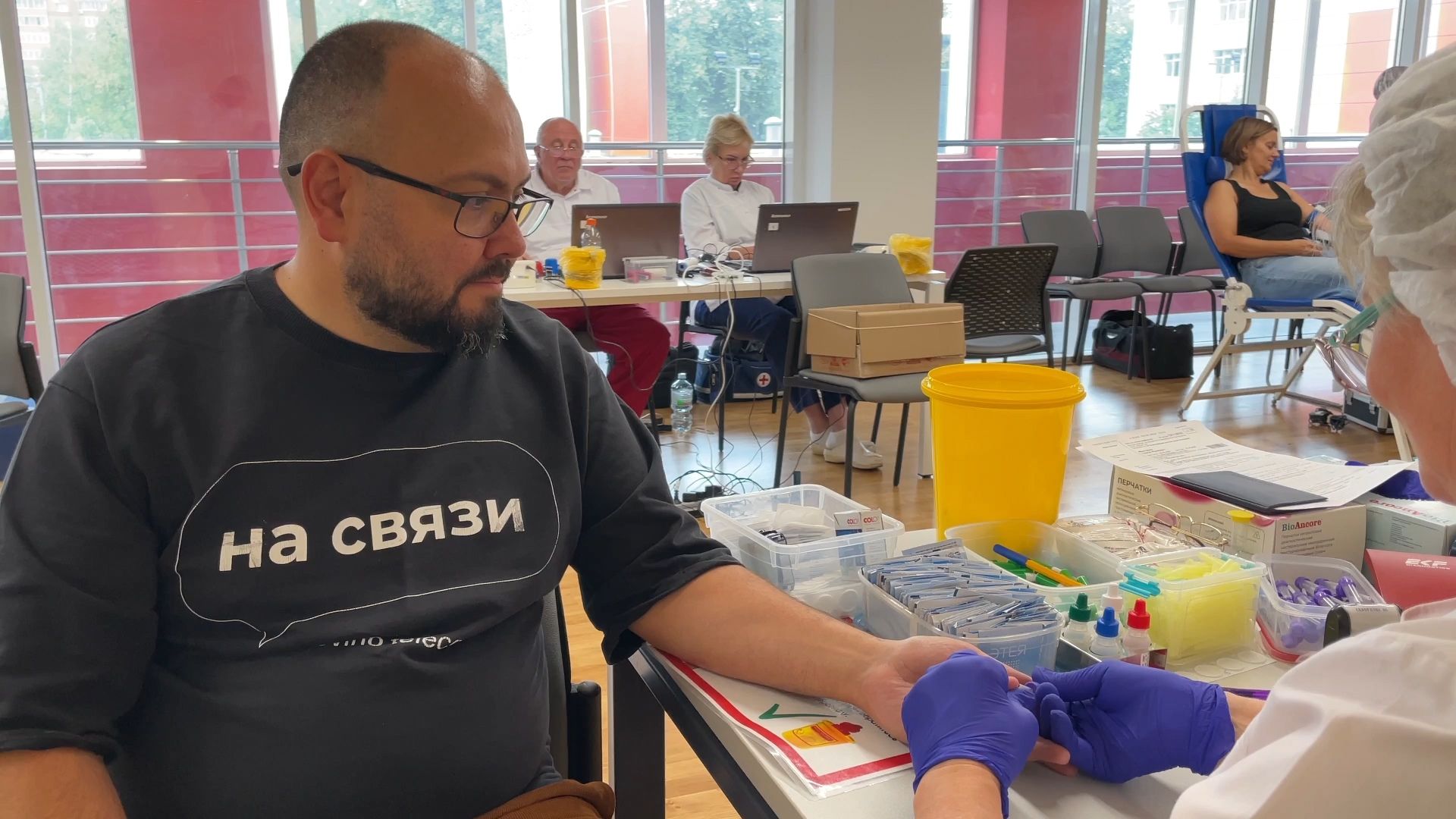 доноры подмосковья, донорская акция, балашиха, стадион орион железнодорожный,