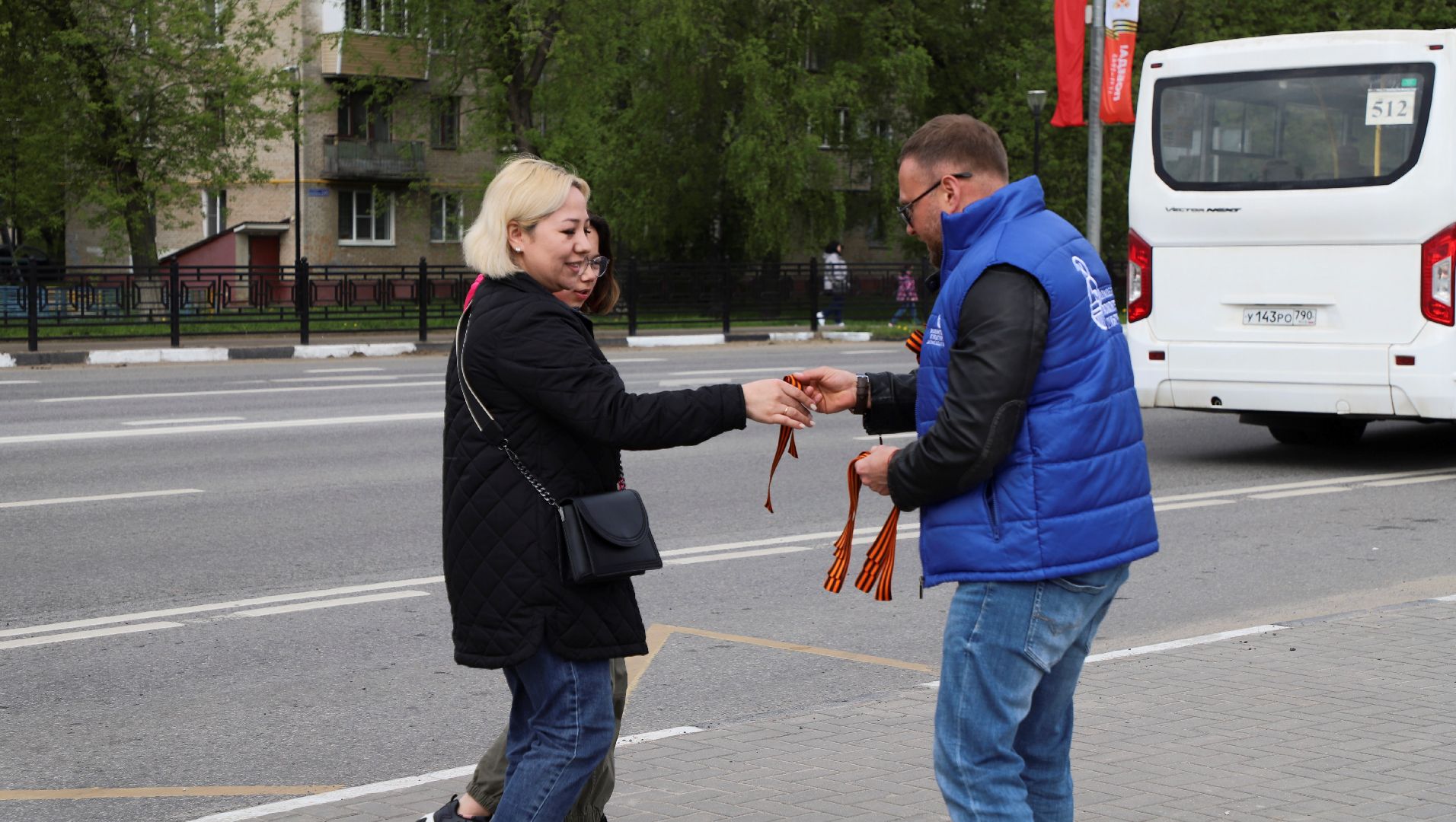 Волонтёры культуры, Георгиевская лента, Домодедово