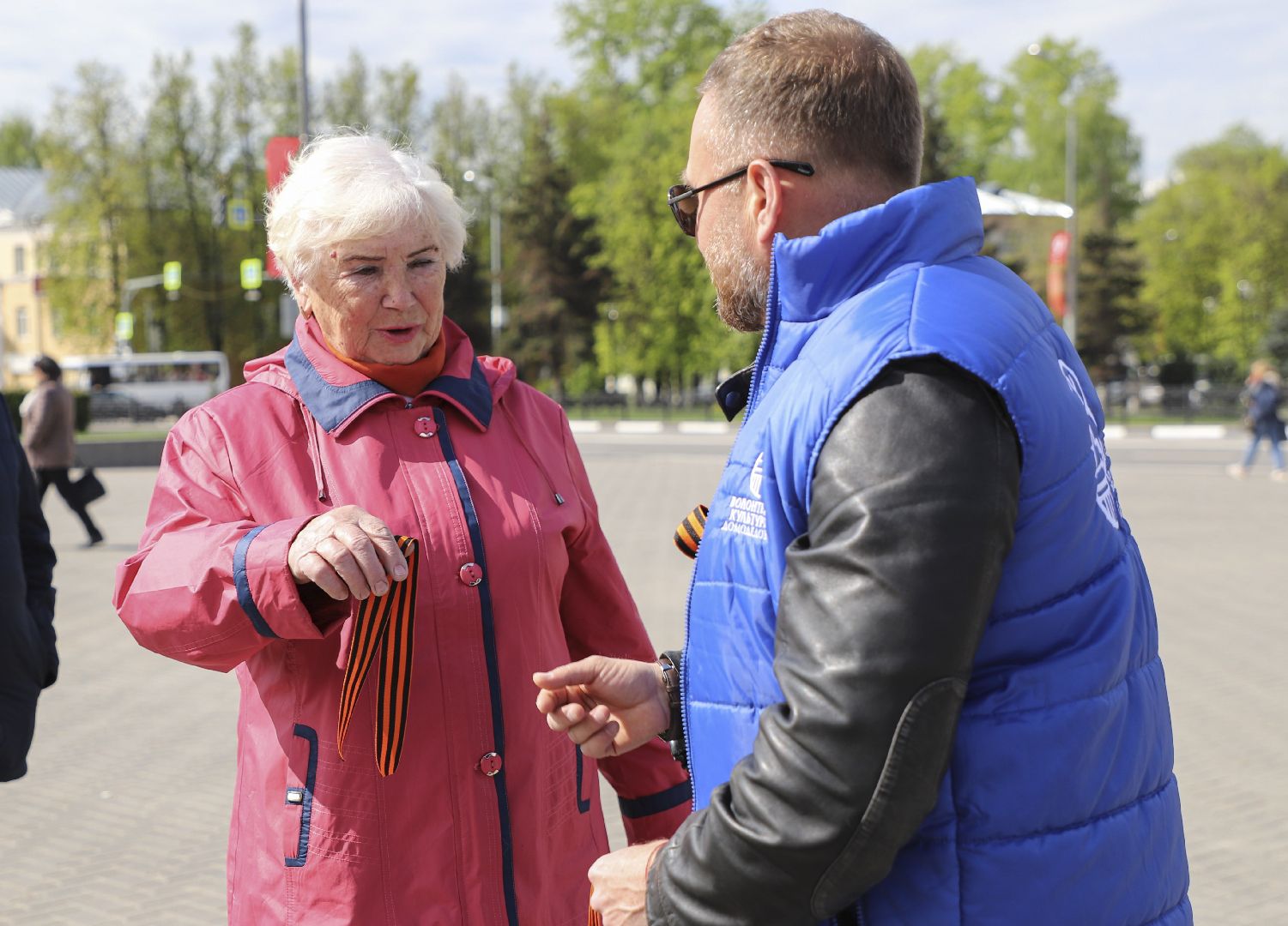 Волонтёры культуры, Георгиевская лента, Домодедово