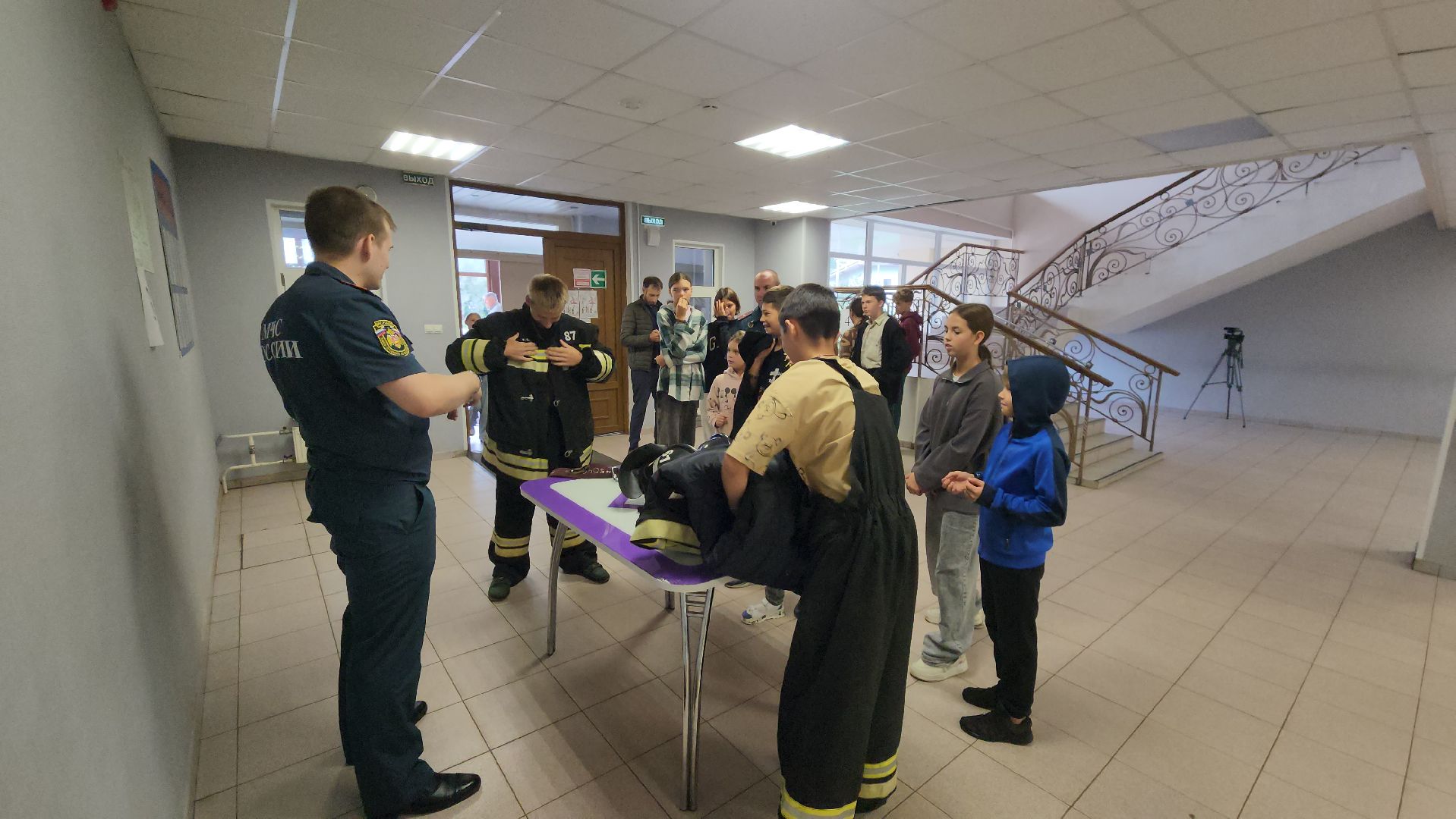 сергиево-посадский городской округ, мчс, день пожарной безопасности, дети, образование,