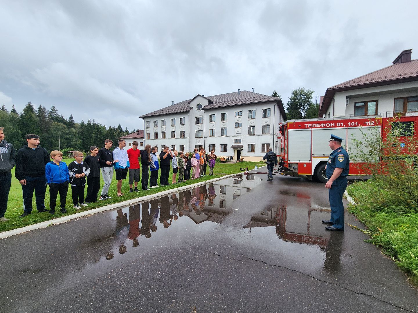 сергиево-посадский городской округ, мчс, день пожарной безопасности, дети, образование,