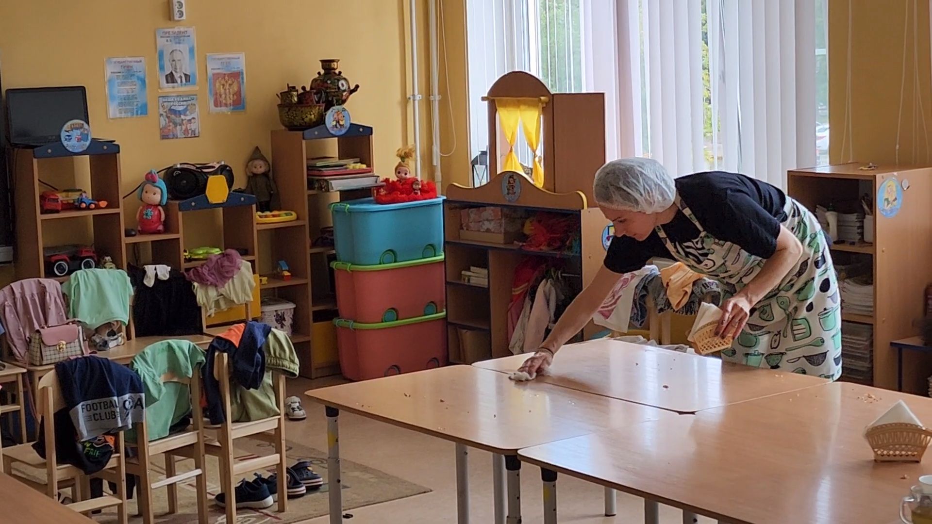 чехов, микрорайон венюково , школа 9, дошкольное отделение , подготовка к новому учебному году , косметический ремонт , обновление пищеблока, ремонт бассейна , благоустройство территории, метеостанция, комиссия, проверка,