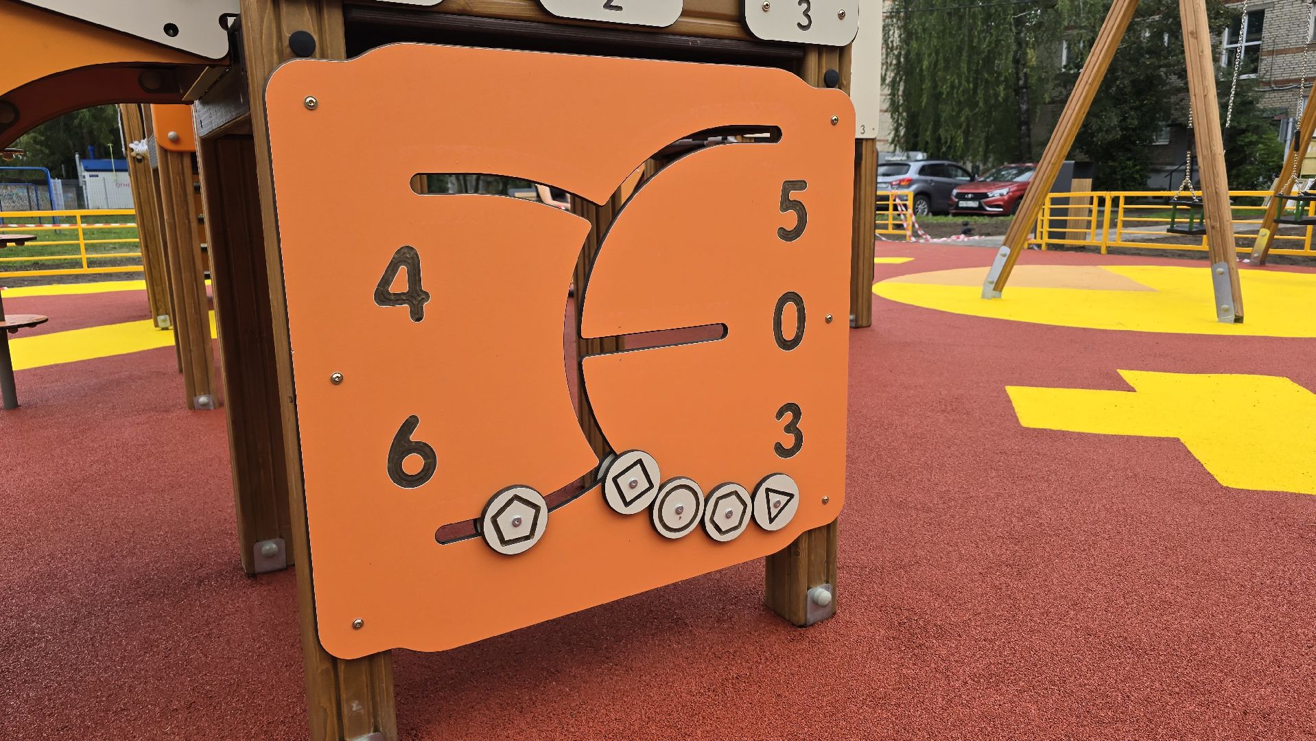 Коломна, новая детская площадка,