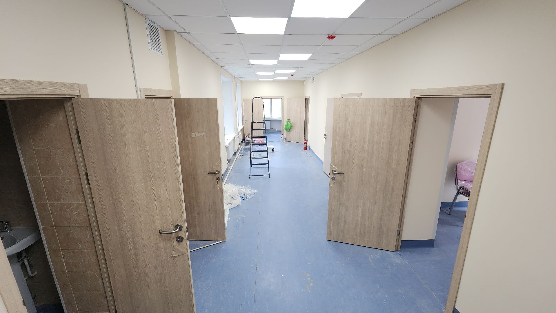 волоколамск, ремонт поликлиники, здравоохранение подмосковья,