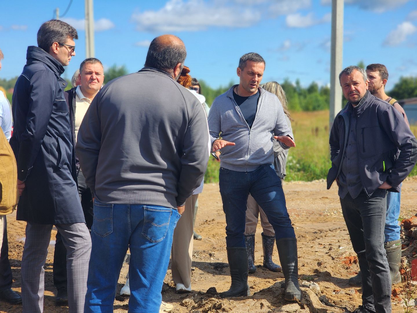 дубна,  поле многодетных, поселок для многодетных, строительство, дороги,