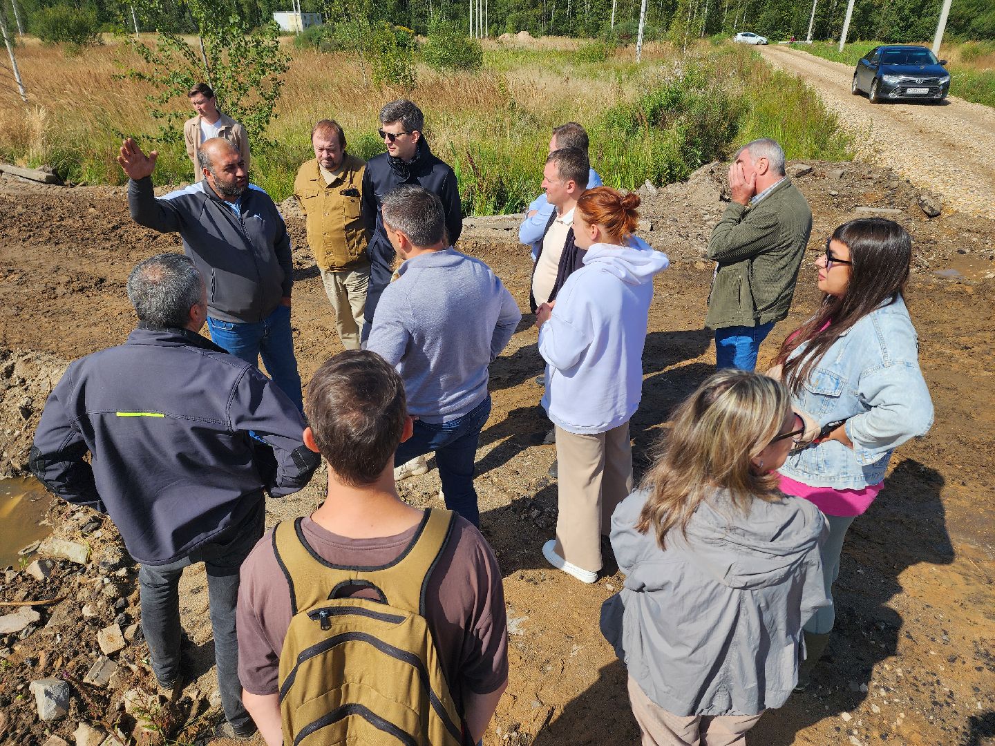 дубна,  поле многодетных, поселок для многодетных, строительство, дороги,