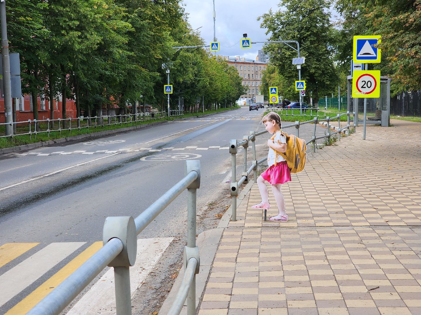 безопасный пешеходный переход, макеты школьников, безопасное дорожное движение, ногинск, богородский городской округ,