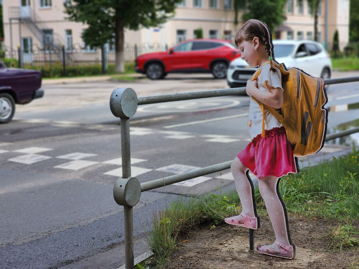 безопасный пешеходный переход, макеты школьников, безопасное дорожное движение, ногинск, богородский городской округ,