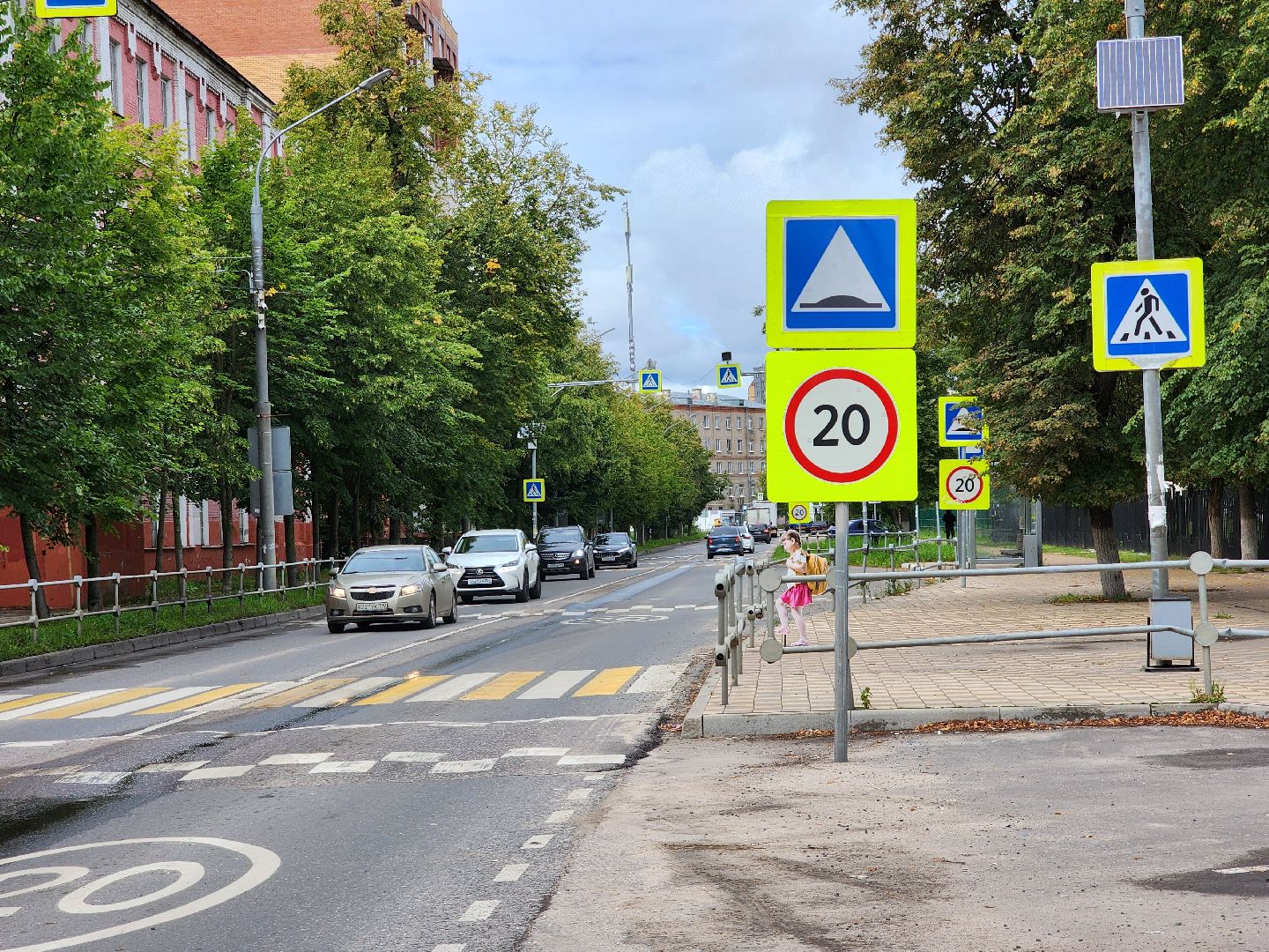 безопасный пешеходный переход, макеты школьников, безопасное дорожное движение, ногинск, богородский городской округ,