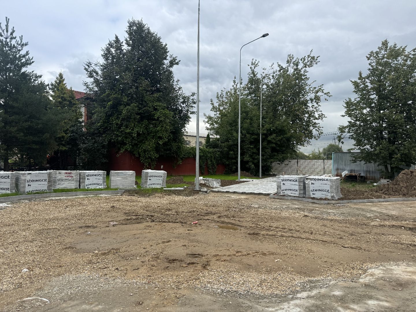 благоустройство, сквер, поселок измайлово , ленинский городской округ,