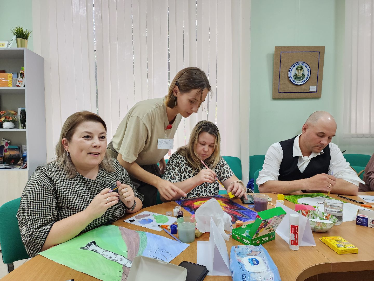 раменское, общество, поддержка семей участников сво, творческий мастер-класс в туристско-информационном центре ,