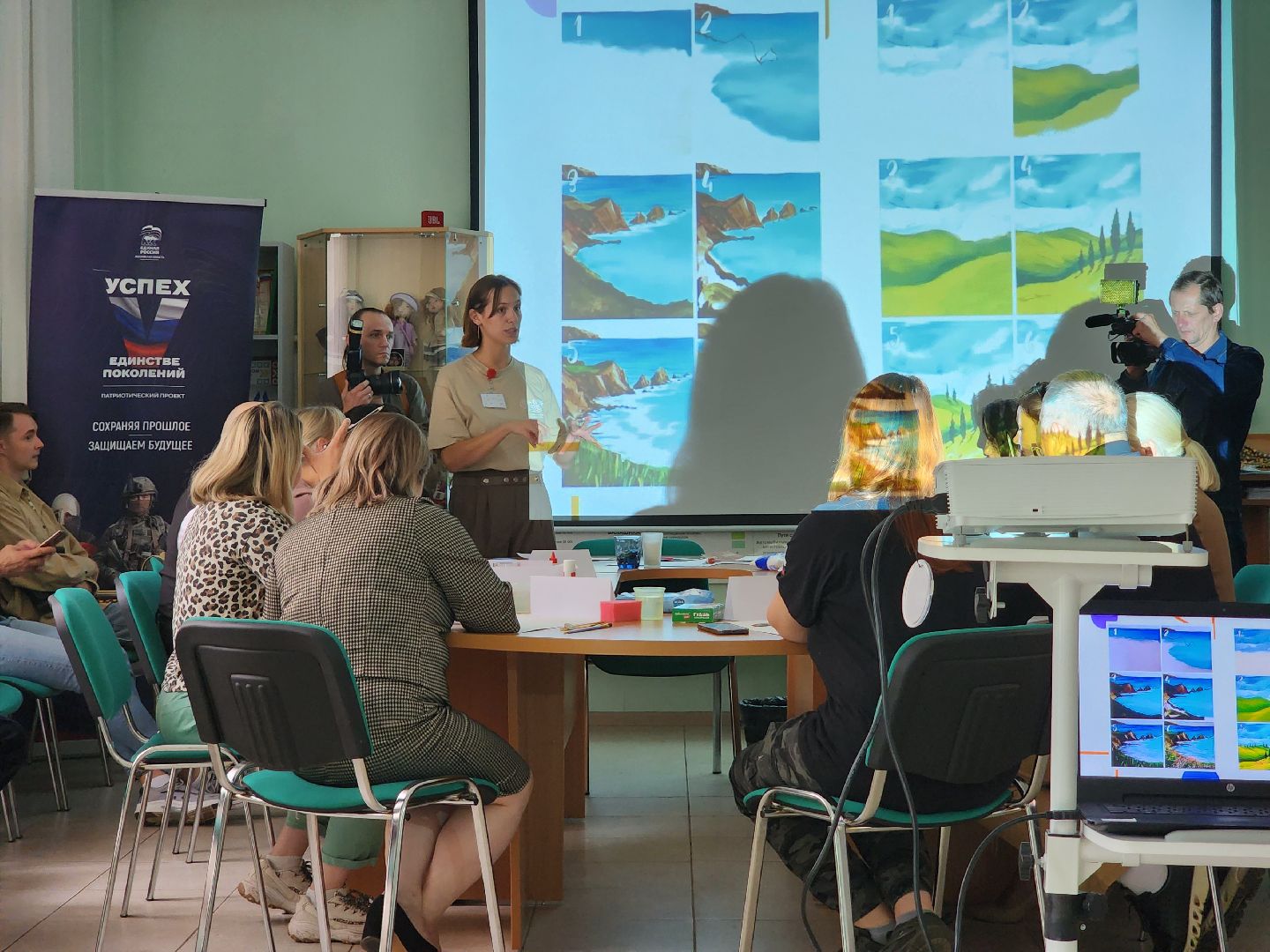 раменское, общество, поддержка семей участников сво, творческий мастер-класс в туристско-информационном центре ,