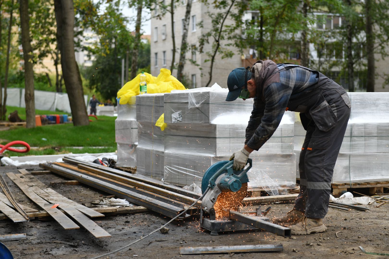 строительство, лыткарино, сквер чернышева, общество, история,