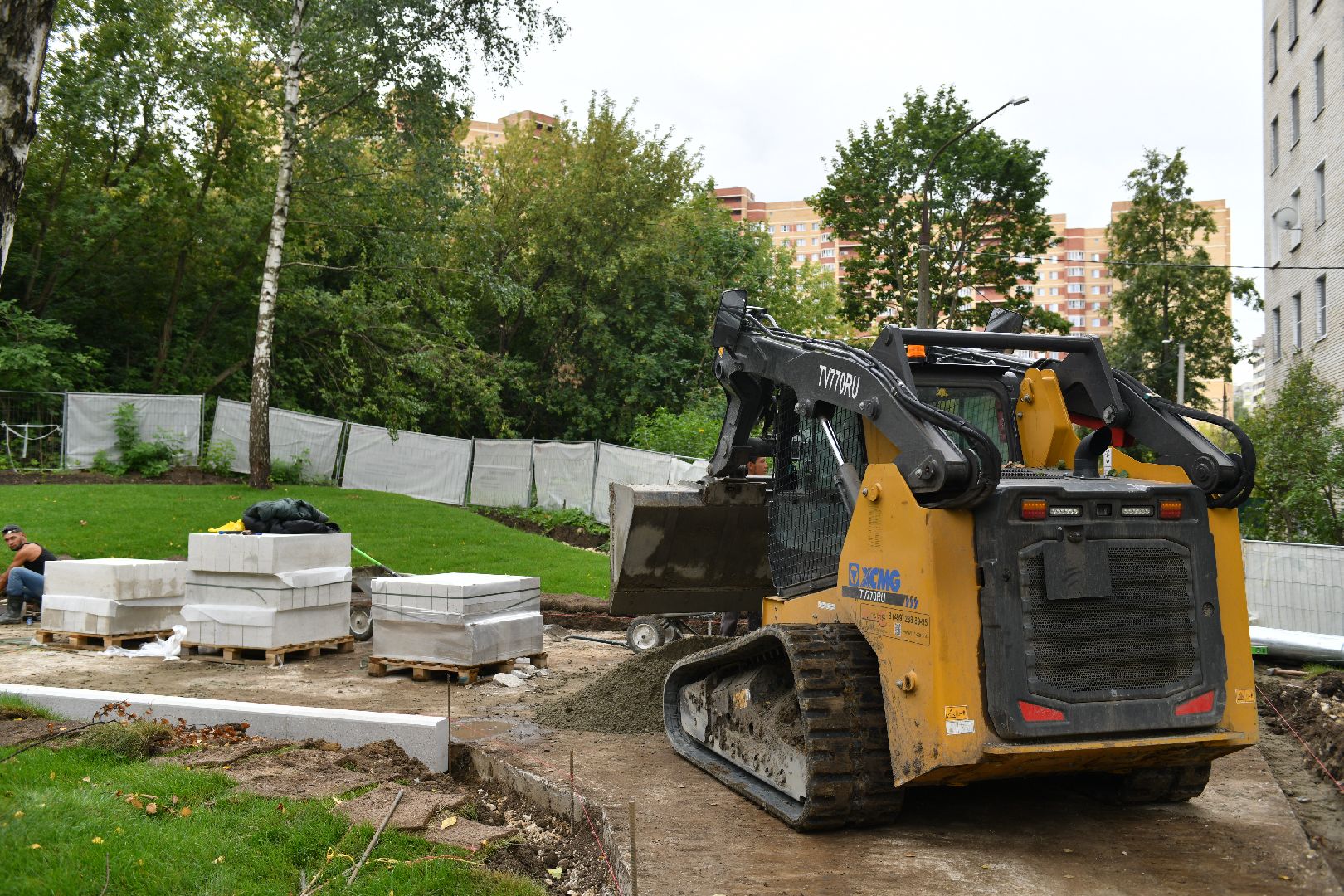 строительство, лыткарино, сквер чернышева, общество, история,