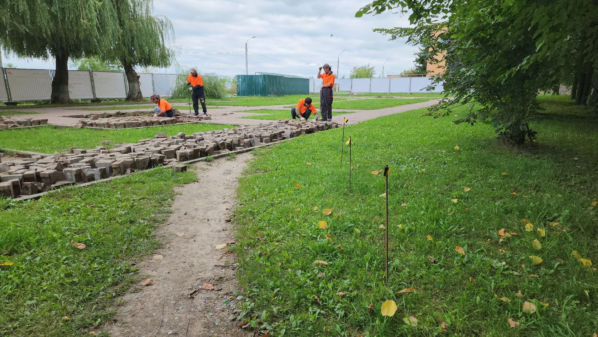 кашира, сквер, благоустройство, зона отдыха, комфортная городская среда, демонтаж,