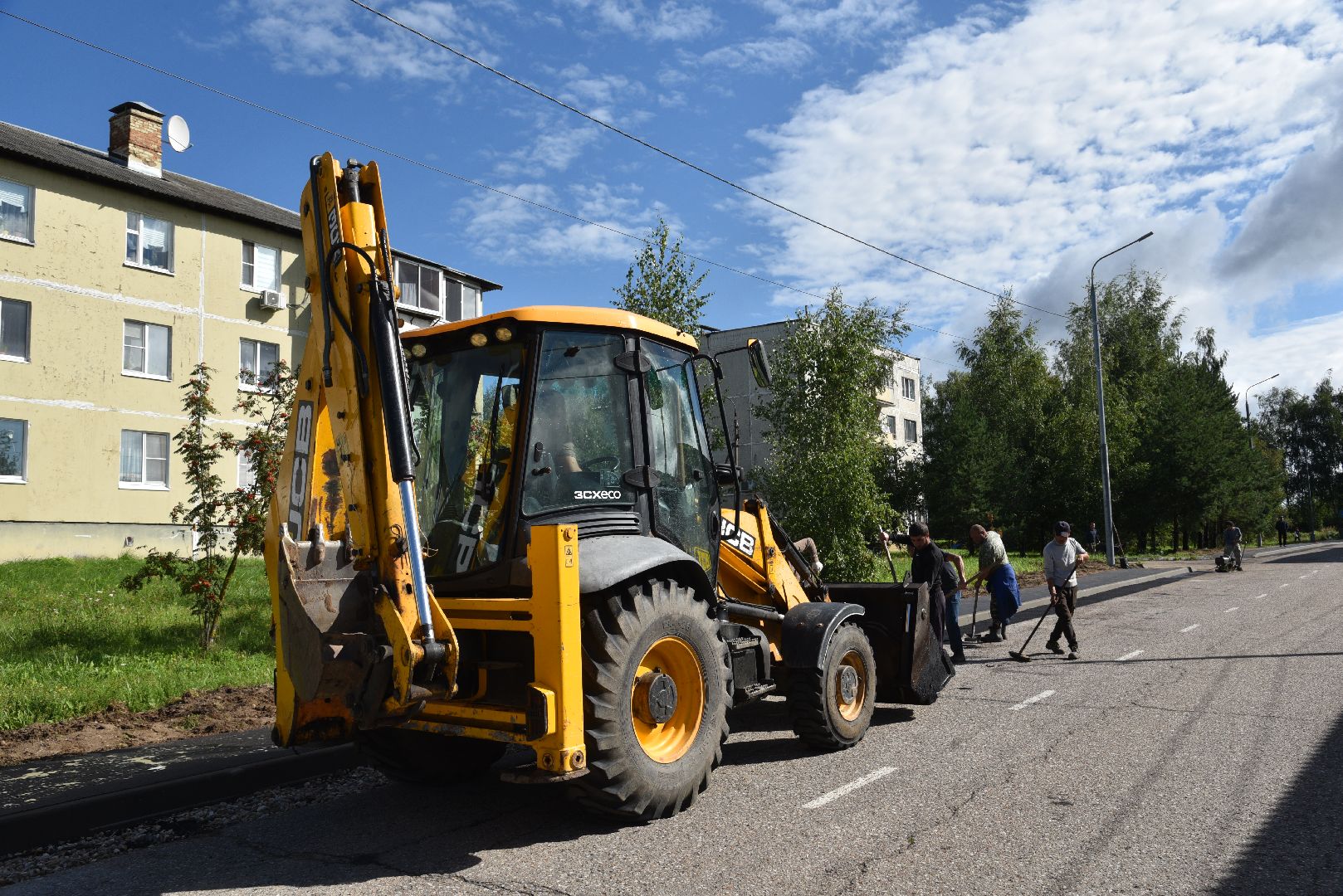 лотошино, ремонт дорог, ремонт тротуара, кировский, благоустройство,