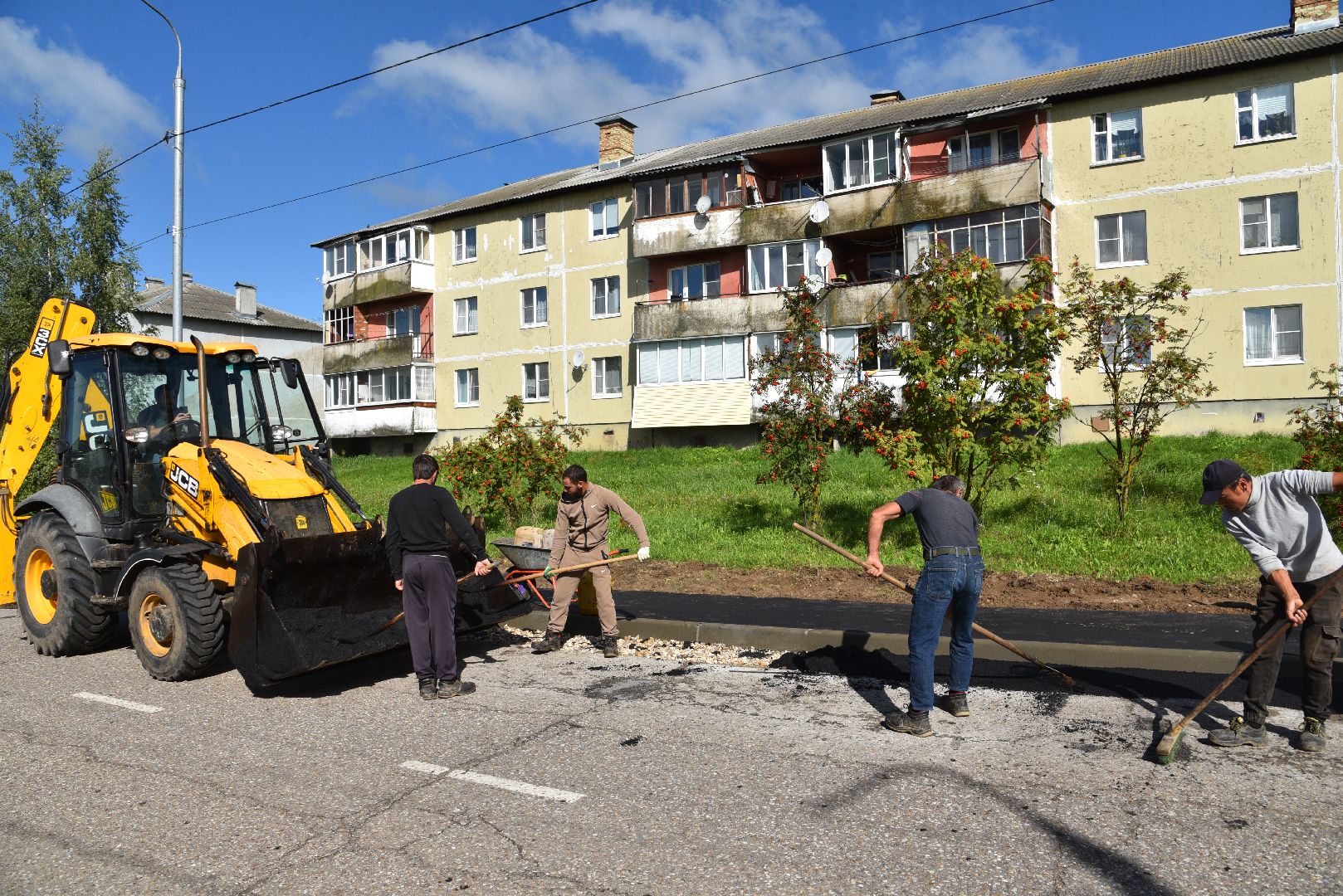 лотошино, ремонт дорог, ремонт тротуара, кировский, благоустройство,