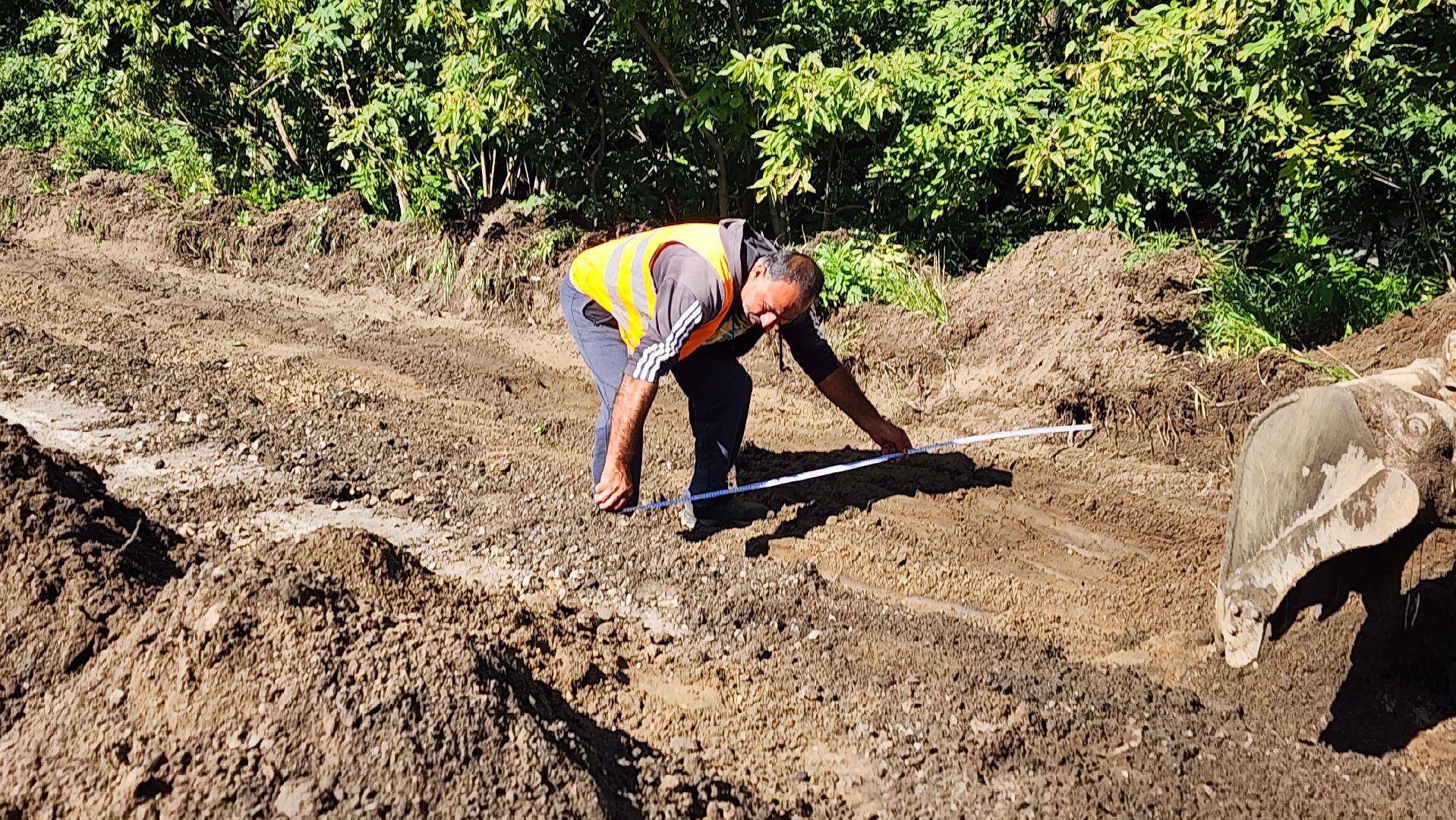 солнечногорск, тимоновское шоссе, дороги, строительство тротуара,