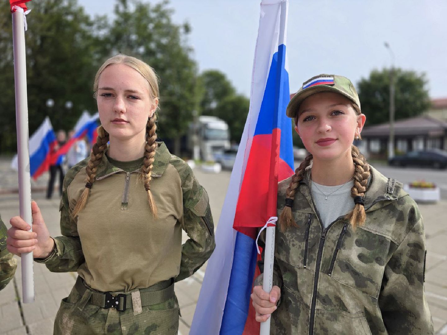 можайск, можайский муниципальный округ, подмосковье, день государственного флага россии, праздник, общество, флешмоб,