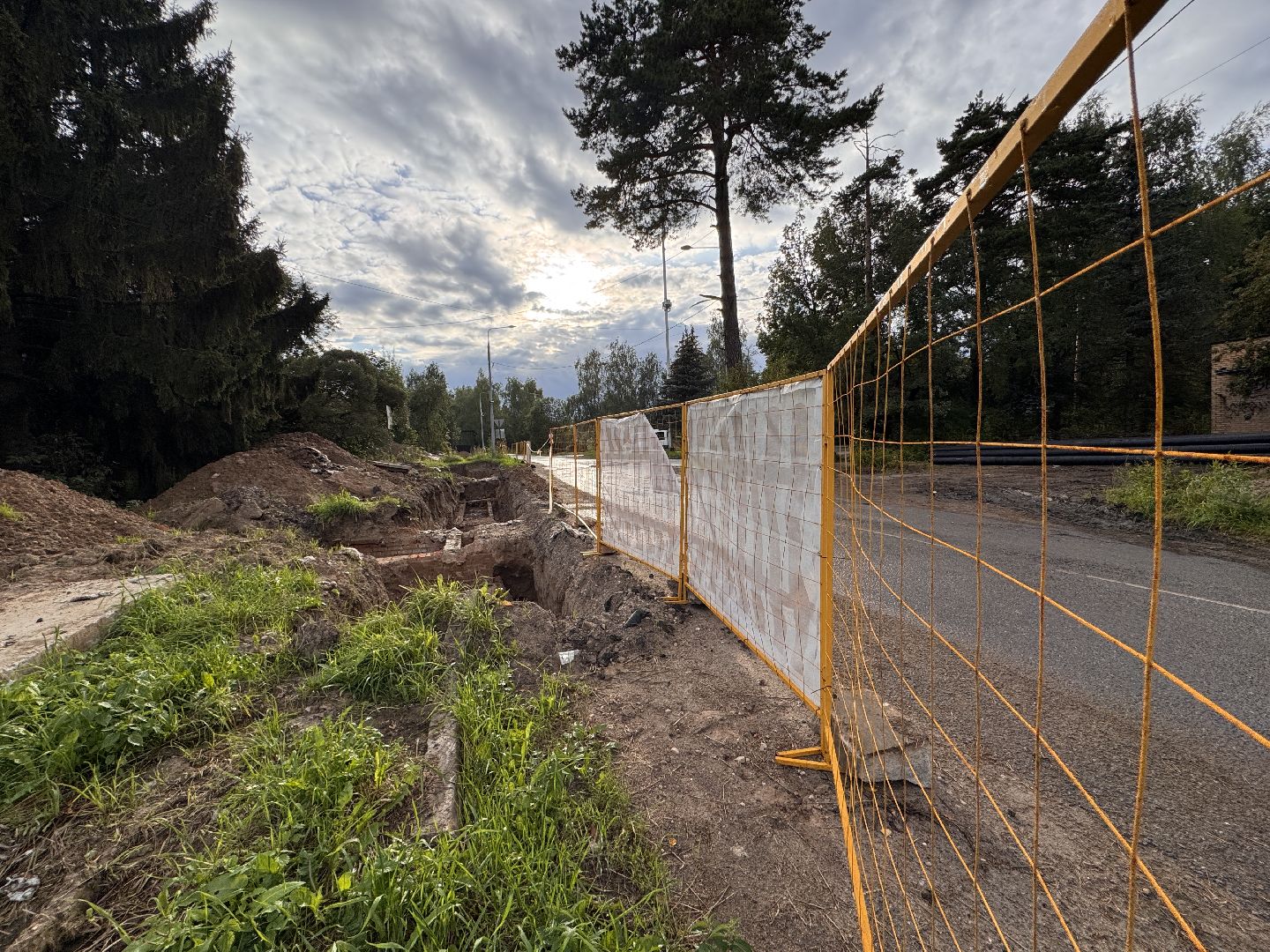 Реконструкция теплотрассы, Одинцово, ЖКХ,