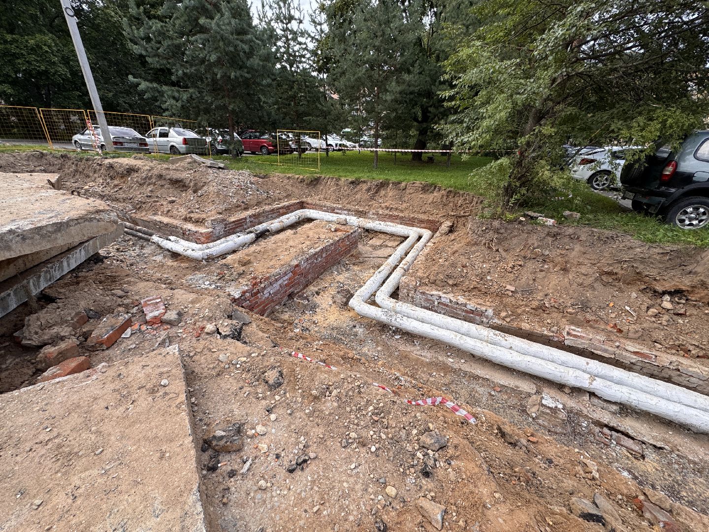 Реконструкция теплотрассы, Одинцово, ЖКХ,