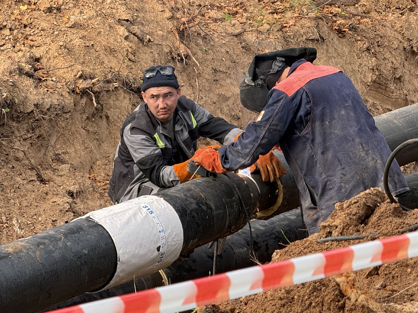 Реконструкция теплотрассы, Одинцово, ЖКХ,