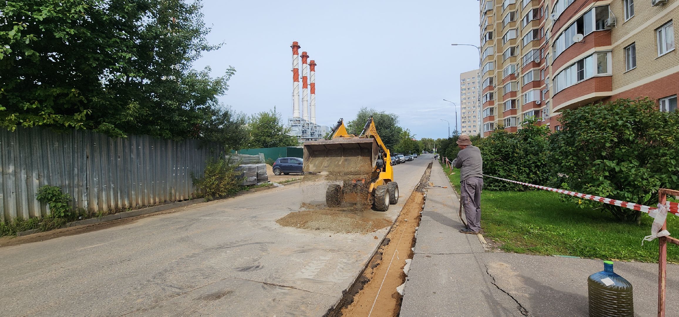 Благоустройство, Дворы , Тротуары , Ремонт тротуаров и дорог ,