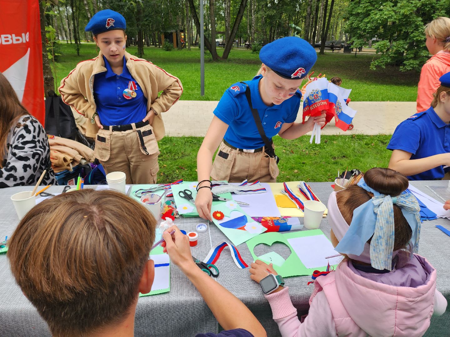 солнечногорск, россия, флаг, триколор , праздник ,