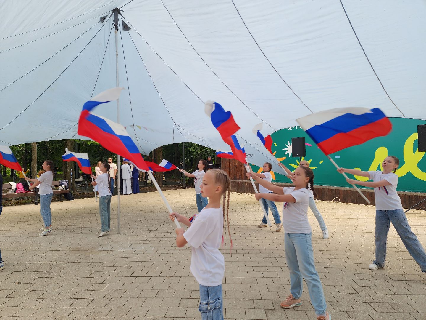 солнечногорск, россия, флаг, триколор , праздник ,