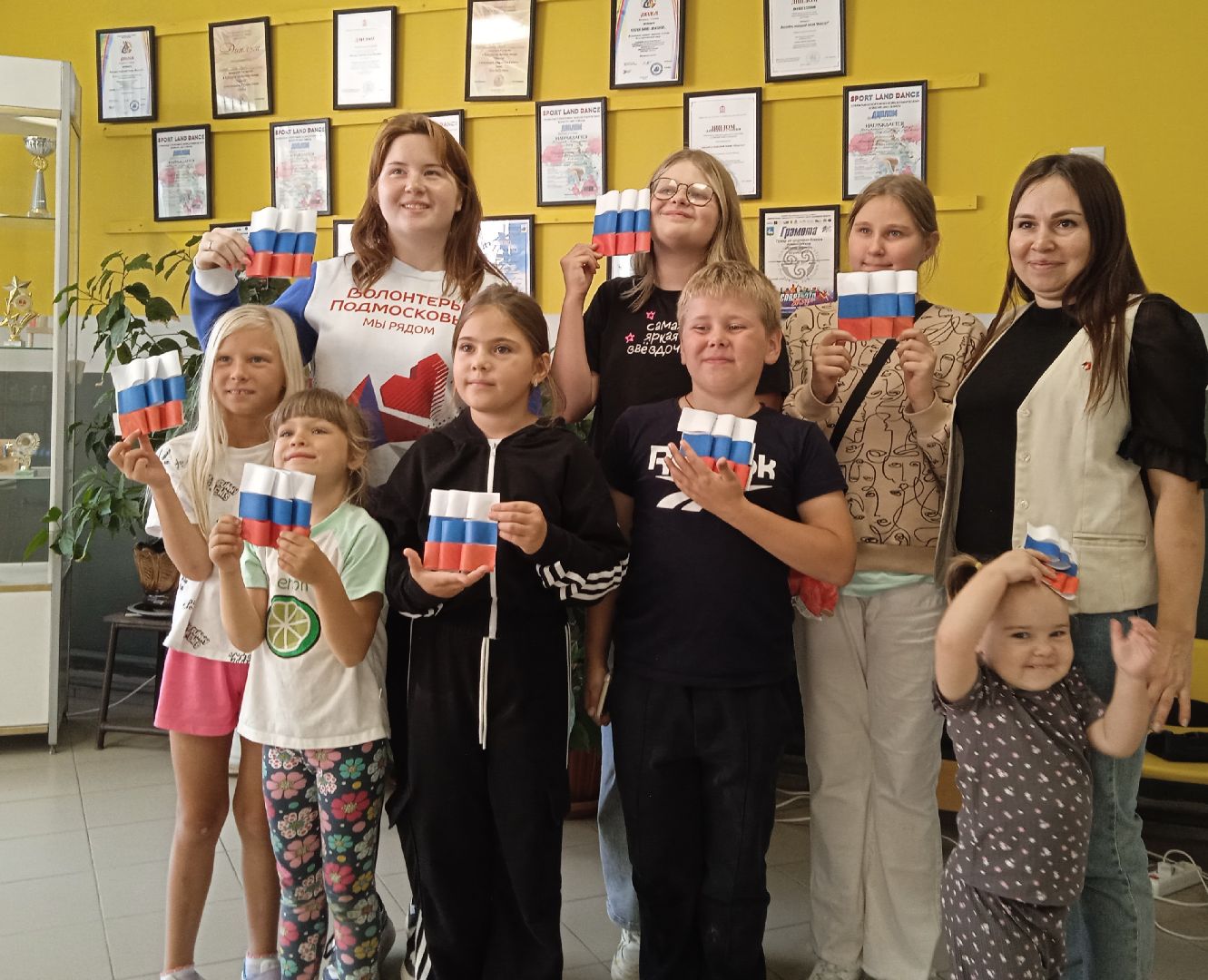 городской округ восход, день флага россии, триколор, мастер класс, открытка, россия, флаг россии,