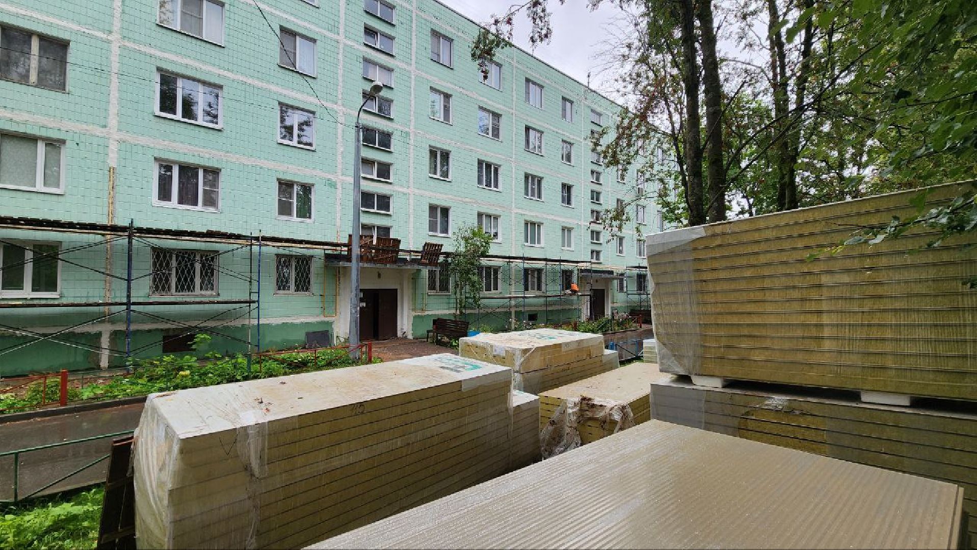 Дмитров, Ремонт фасадов, Поселок Останкино, МинЖКХ, Фонд капремонта,