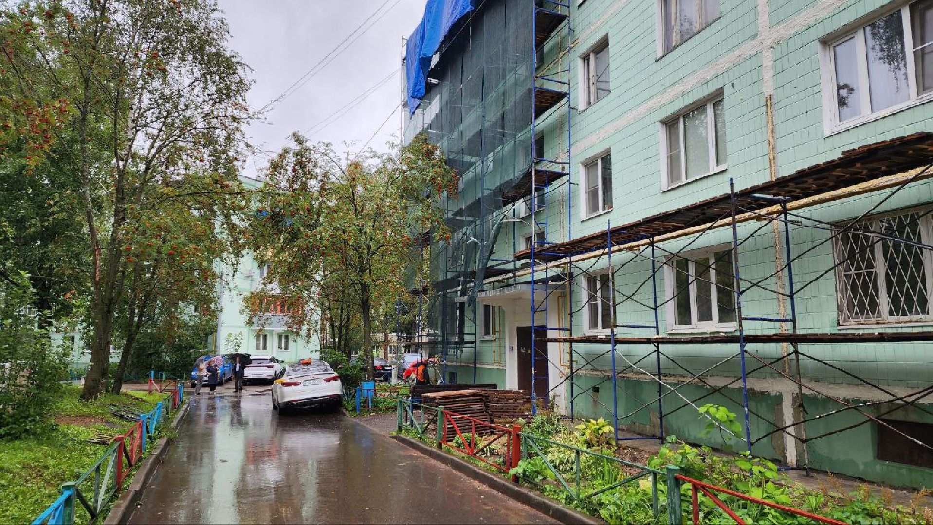 Дмитров, Ремонт фасадов, Поселок Останкино, МинЖКХ, Фонд капремонта,