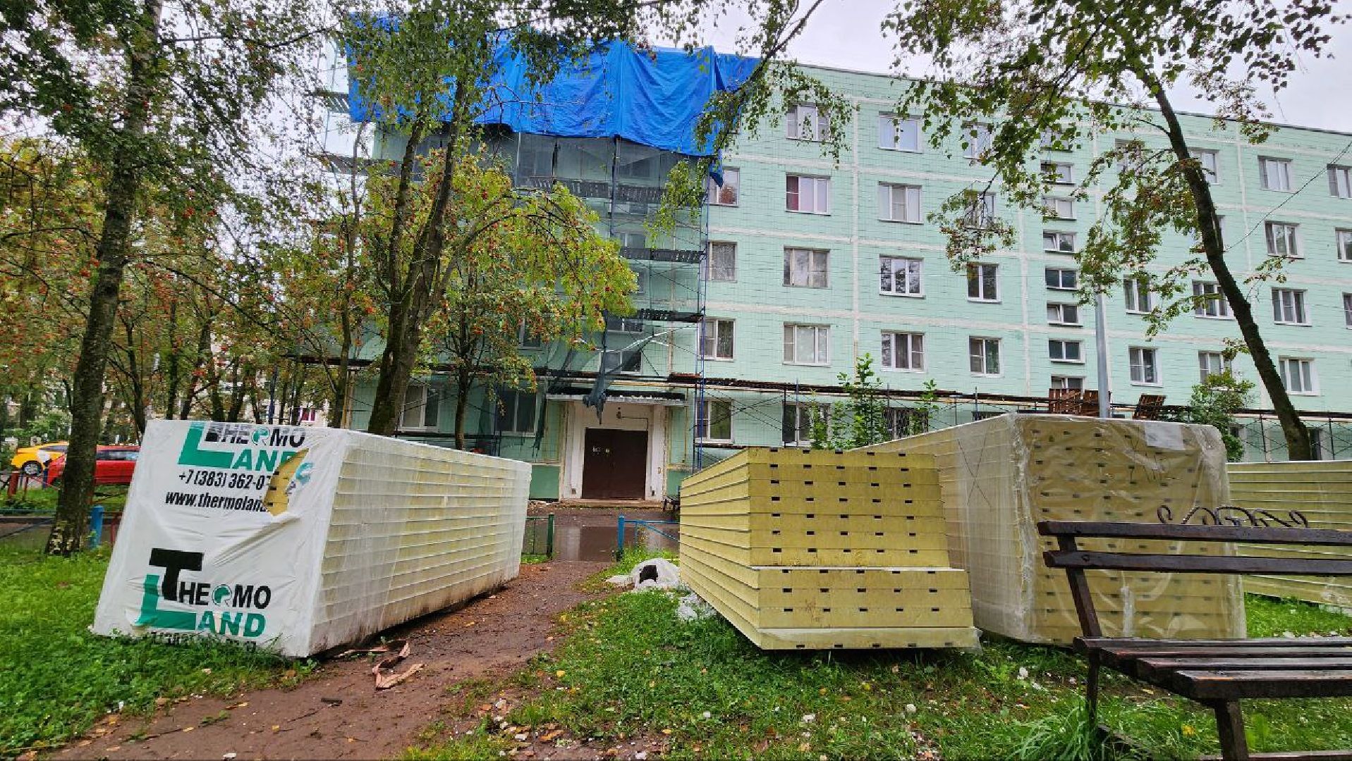 Дмитров, Ремонт фасадов, Поселок Останкино, МинЖКХ, Фонд капремонта,