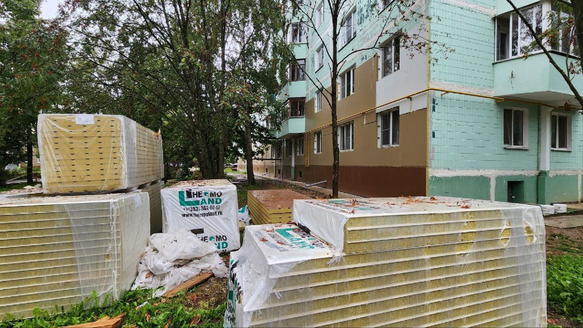 Дмитров, Ремонт фасадов, Поселок Останкино, МинЖКХ, Фонд капремонта,