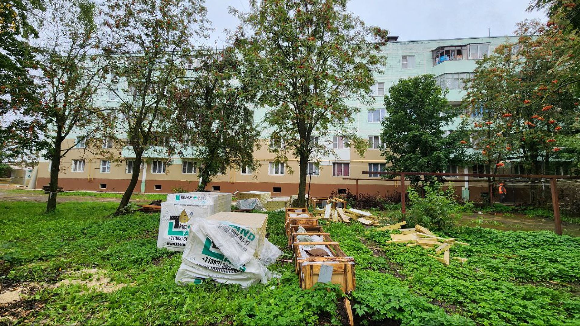 Дмитров, Ремонт фасадов, Поселок Останкино, МинЖКХ, Фонд капремонта,