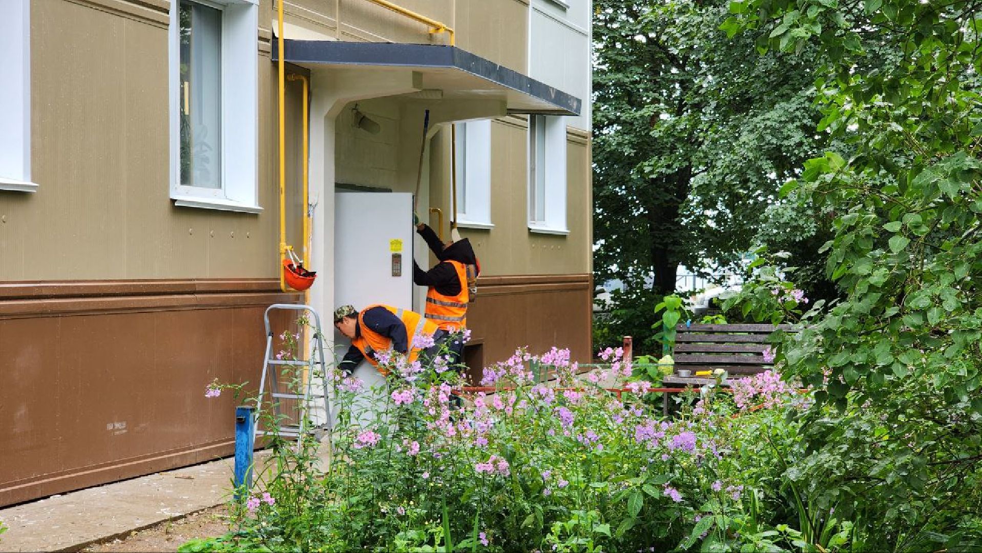 Дмитров, Ремонт фасадов, Поселок Останкино, МинЖКХ, Фонд капремонта,