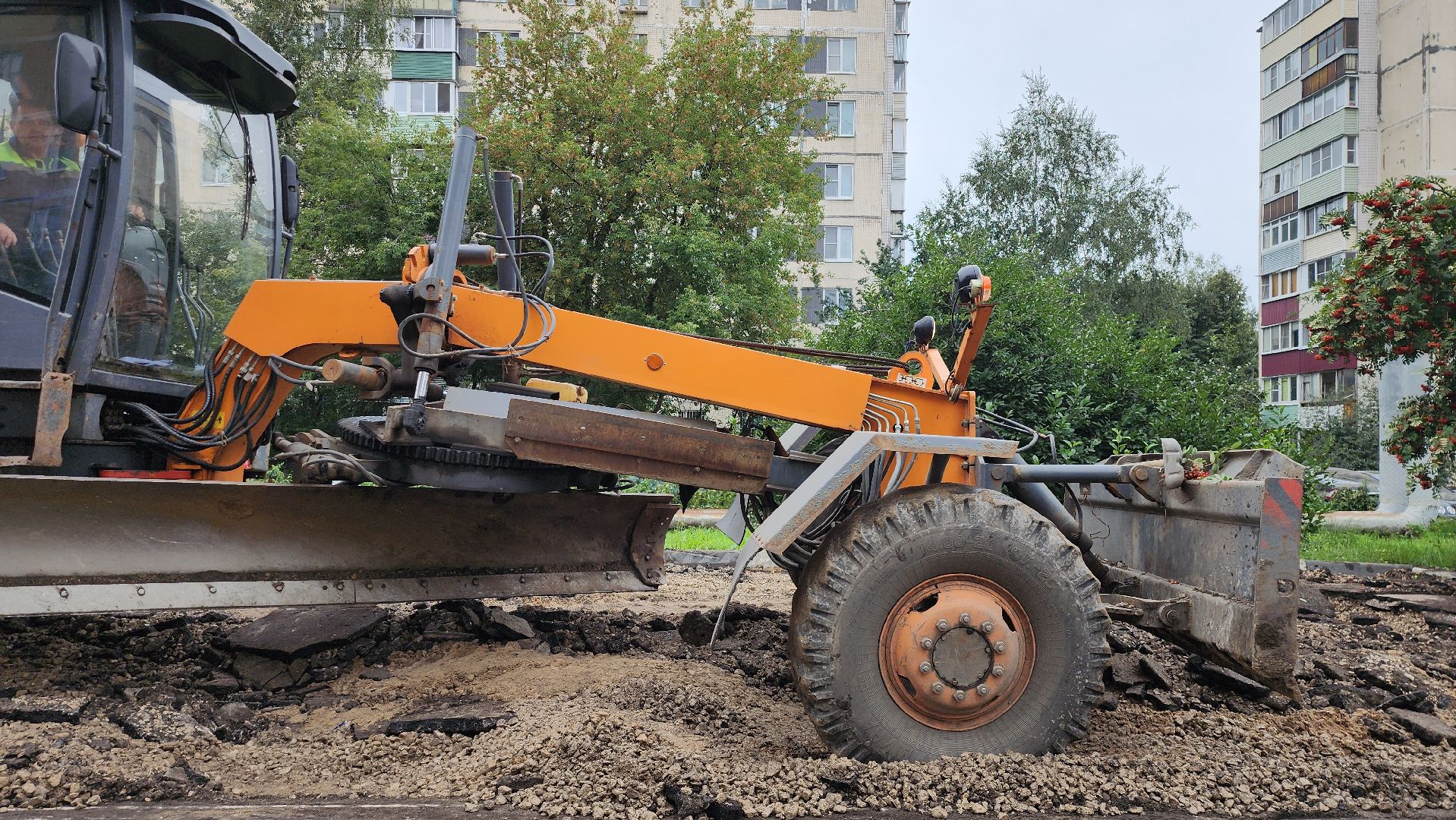 серпухов, подмосковье, ремонт дороги,
