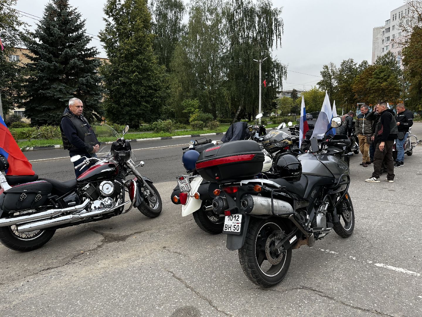 воскресенк, день флага россии, автопробег, волонтеры,