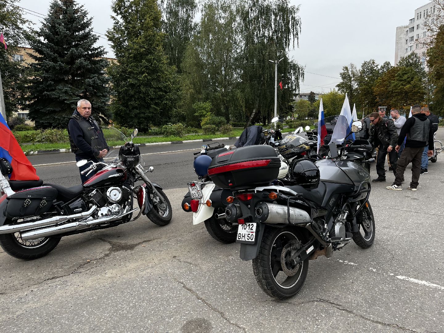 воскресенк, день флага россии, автопробег, волонтеры,