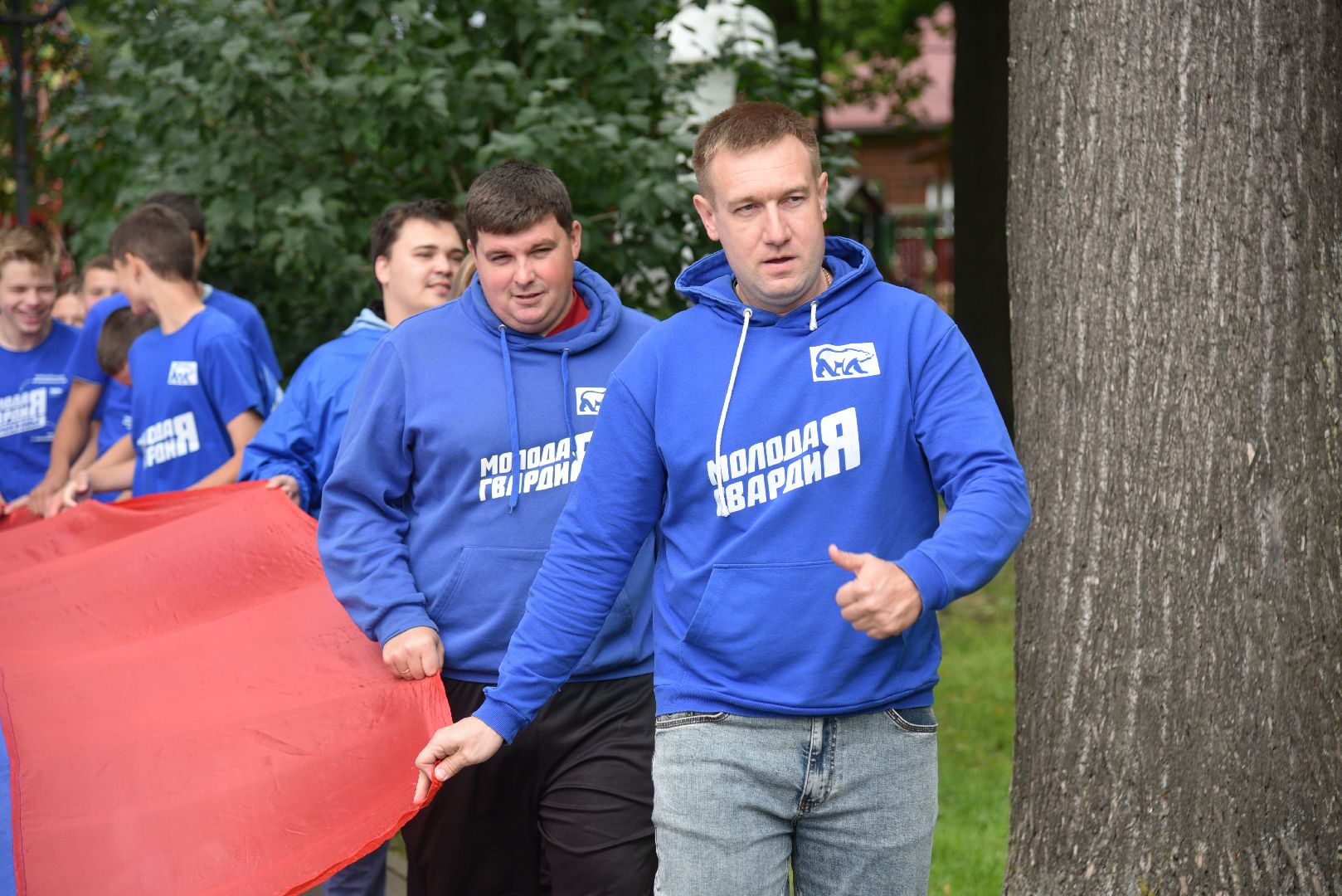 лотошино, лотошинский парк, день государственного флага россии,